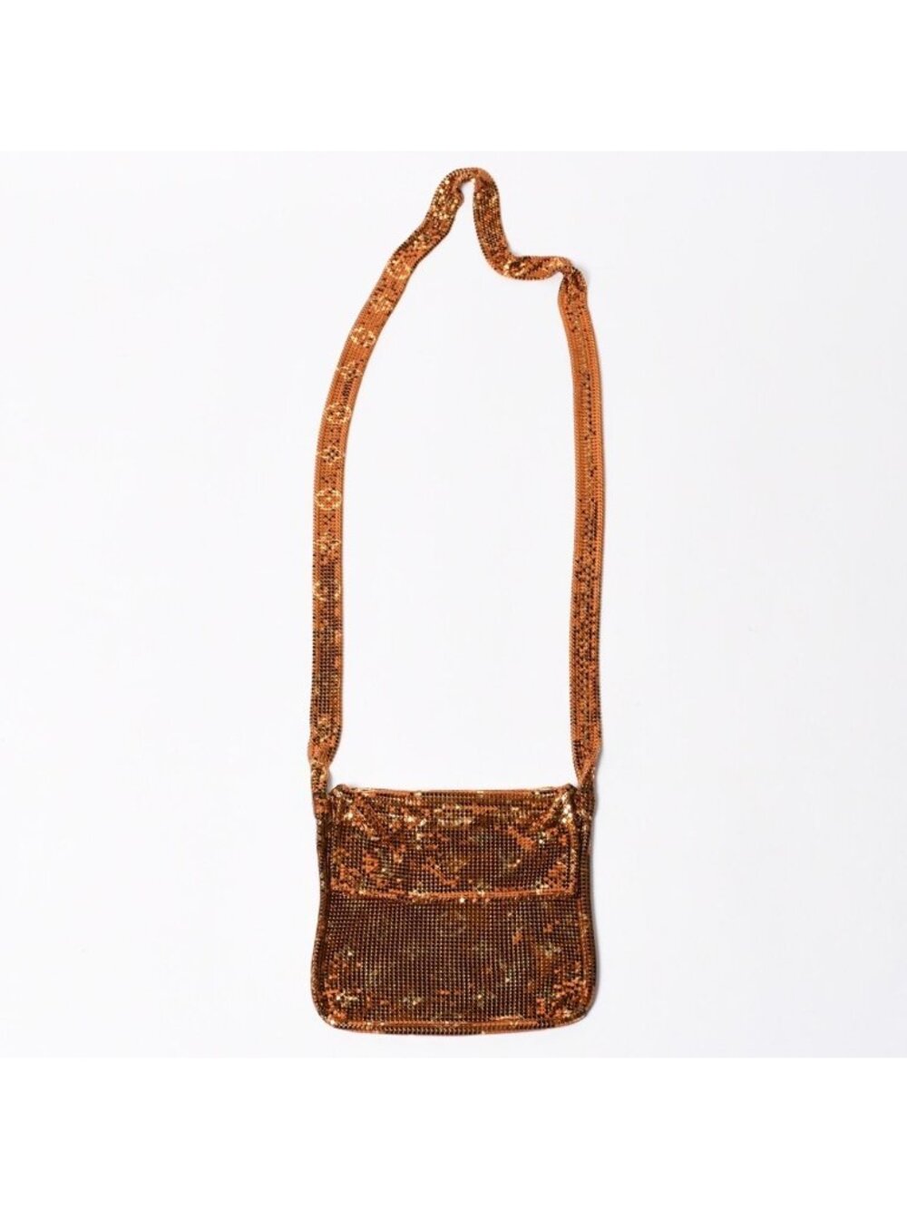 Louis Vuitton Shoulder Bag Monogram Mesh Francis Gold